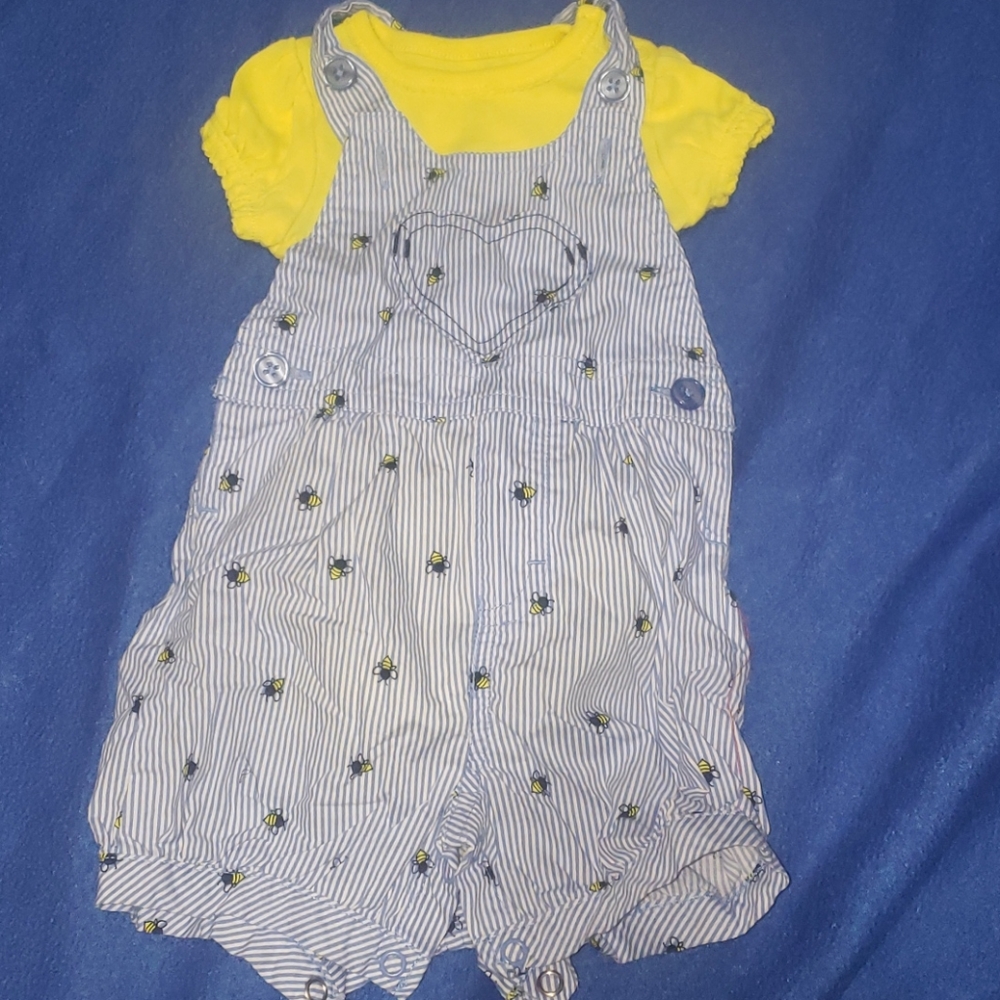 Baby Unisex Coverall Set